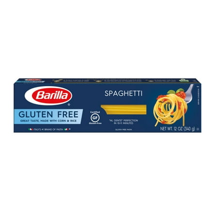 (4 pack) Barilla Gluten Free Pasta Spaghetti, 12.0