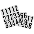 thumbnail image 2 of Hillman Group 848645 2 in. Square Cut Mylar Self Adhesive Numbers - 6 Piece, 2 of 2