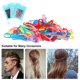 thumbnail image 4 of Bandas elásticas para cabello, multicolor, alta resistencia, en bolsa OPP, ideales para trenzas y peinados creativos, 200-300 piezas., 4 of 7
