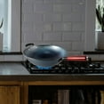 thumbnail image 3 of OULII Wok Rond Wok Antiadhésif Casserole en Fer Cuisson Usage Domestique 1 Paquet, 3 of 8