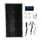 thumbnail image 2 of Kit de cargador solar NikouMX panel solar de 100 W con controlador de carga solar fotovoltaico, 2 of 8
