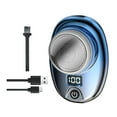 thumbnail image 4 of Mini afeitadora eléctrica perfecl Afeitadora de barba para hombres Tamaño de bolsillo Azul degradado, 4 of 8