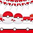 thumbnail image 5 of Birthday Party Decoration Party Supplies Tableware Banner Set Pikachu Sticker Baby Balloon Kids Birthday Favors, 5 of 5
