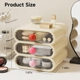 thumbnail image 2 of Caja de Almacenamiento con Cajones, Compacta, para Tocador, con Cajón, para Cosméticos, Color ., 2 of 5
