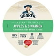 thumbnail image 4 of 2X - Quaker Instant Oatmeal Cup Apple Cinnamon 1.51oz, 4 of 5