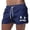 Navy, variant on Kcolen Swim Trunks Men 9 Inch High Elastic Waist Beach Board Shorts Stretchy Upf Swimwear Summer Beach Swimwear