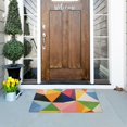 thumbnail image 5 of Yayeee Doormat for Indoor Entrance 32" x 20" Non Slippery Floor Rug, Minimalist Triangles, 5 of 8