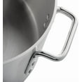 thumbnail image 5 of Soro Essentials- 15 qt. Medium Weight Aluminum Brazier 4 mm Thickness- Brazier with Riveted Handles Perfect for Roasting Sauteing Searing and Pan Frying, 5 of 5