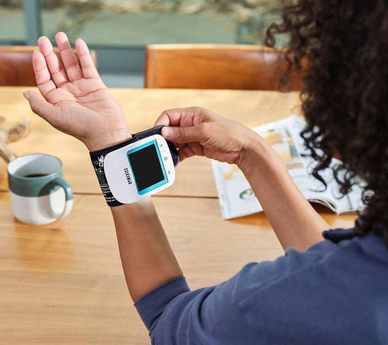 HoMedics Blood Pressure Wrist Monitor - Automatic Wireless BP Cuff with  Smart Measure Technology