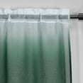 thumbnail image 2 of 2 Panels Faux Linen Sheer Short Tier Curtain, Rod Pocket Voile Small Curtain, 2 of 6