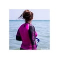 thumbnail image 4 of Akona Long Sleeve Women's Rash Guard Scuba Diving, Snorkeling, Magenta, 4 of 4