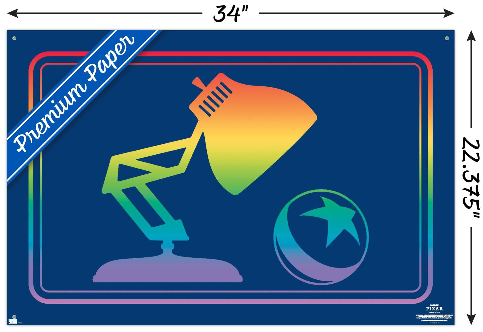 Disney Pixar - Lamp Pride Wall Poster with Pushpins, 22.375" x 34"