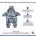 thumbnail image 6 of CTM Toddler Waterproof Rainsuit with Reflective Stripes by Wootie, 6 of 6