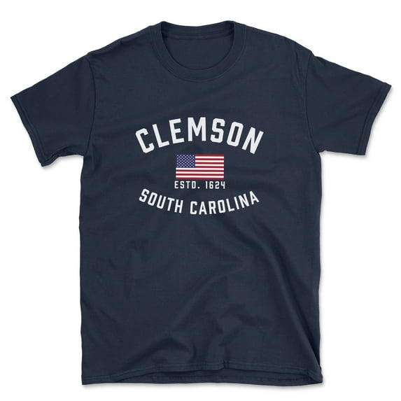 Clemson South Carolina Patriot Men's Cotton T-Shirt