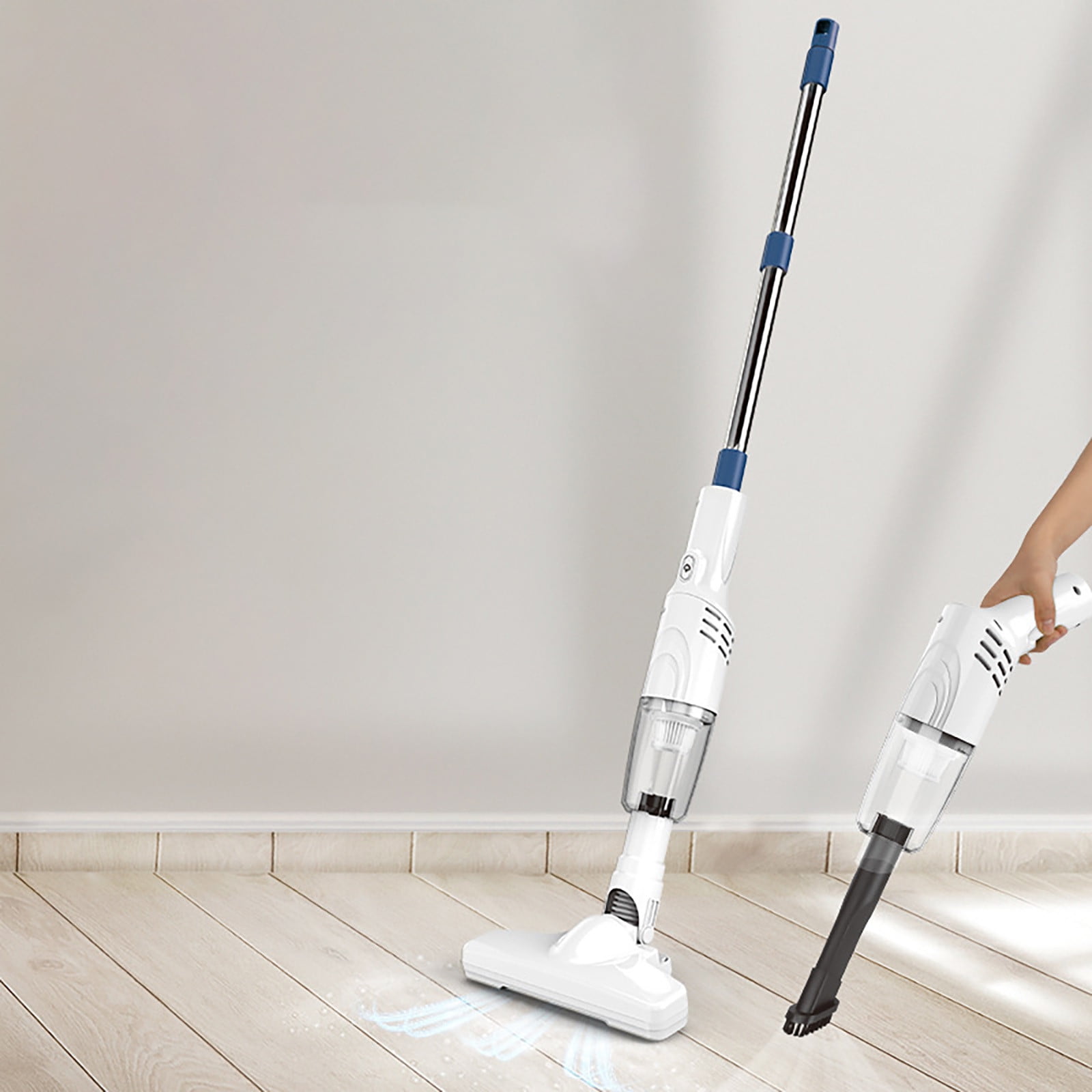 Fnochy Cordless Wet Dry One Hard Floor Cleaner,Vacuum Mop For Multi-Surfaces, Perfect For Cleaning Sticky Messes