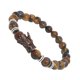 thumbnail image 3 of EeaseMX 1 pulsera de cuentas de ojo de tigre de moda, cuerda elástica, joyería decorativa, cuerda de muñeca unisex, accesorio para disfraz con decoración de dragón (colores surtidos)., 3 of 8