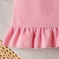 thumbnail image 4 of Zshosam Baby Girl Outfits Winter Newborn Infant Baby Girl Dress Clothes Winter Outfits Top Romper Overalls Dresses Suspender Skirt Set for Girls Size 12 18 Months,(Pink 12-18 Months), 4 of 9