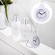 thumbnail image 4 of Reloj de pared para baño, resistente al agua, funciona con pilas (no incluidas)., 4 of 7