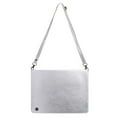 thumbnail image 4 of iPad Pro 4th Generation Case, iPad Pro 12.9 2020 Cover w/ Pen Holder, Dteck Premium PU Leather Folio Stand Handle/Shoulder Strap Handbag Case Protective Cover for iPad A2229/A2069/A2032/A2233, Silver, 4 of 8