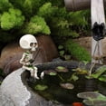 thumbnail image 2 of Interesting Desktop Decoration Dwarf Decoration Garden Dwarf Skeleton Statue for Outdoor Courtyard or Decoration, 2 of 8