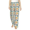 thumbnail image 2 of Lsque Travel Elements Print Women's Pajama Pants, Lounge Pant - Comfortable Home Wear,Elastic Waistband, Stylish Design-Medium, 2 of 9