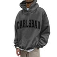 thumbnail image 1 of Gibobby Sudadera para Hombre Sudadera Hombres con Capucha Casual(Gris oscuro,M), 1 of 5