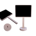 thumbnail image 2 of 10PCS Mini Wooden Chalkboard with Stand Blackboard Sign Place Holder for Wedding Decoration, 2 of 5