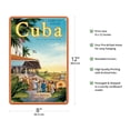 thumbnail image 2 of Come to Havana Cuba - Oriental Park Racetrack Marianao - Havana-American Jockey Club - Vintage Travel Poster by Kerne Erickson - 8 x 12 inch Vintage Metal Tin Sign, 2 of 4