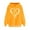 Yellow, variant on LOVZFMLL Sweatshirt for Women Classic Heart Print Long Sleeve Hooded Pullover Fall Clothes 2025 Women Fashion Comfort Streetwear Tops