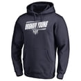thumbnail image 2 of Men's Navy BYU Cougars Double Bar Pullover Hoodie, 2 of 3