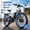 4OOOW 38mh 52V 20Ah 26" Black White, variant on Seemoon 4OOOW Dual Motor Fat Tire Electric Dirt Bike 52V 20Ah Removable Battery 38 MH 160Nm 26 x 4 inch Long Range Hydraulic Brakes for Adults