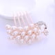 thumbnail image 1 of RV Peineta para el pelo de cristal para mujer, accesorios nupciales con flores, horquilla nueva, pavo real, 1 of 3