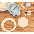 thumbnail image 3 of Dumpling Maker – Set of Dumpling Mold and Spoon – Multipurpose Dumpling Press for Ravioli, Empanadas, , Pies, Pierogi – Dough Press for Homemade Recipes – Durable and Reusable, 3 of 7