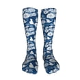 thumbnail image 5 of KLL Rose Flowers Print Cool Socks Men's Women's Crew Socks Funny Crazy Novelty Stockings, 5 of 8