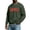 Army Green, variant on Men's Sweatshirts Crew Neck Long Sleeve Jesus Graphic Workout Pullover Tops Christian Athletic Oversized Basic Trendy Sweatshirts Red 2XL