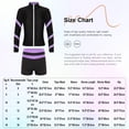 thumbnail image 5 of Yeahdor Kids Girls 2Pcs Gym Workout Outfit Long Sleeve Stand Collar Coat with Shorts Exercise Running Sportswear Light Blue 16, 5 of 5