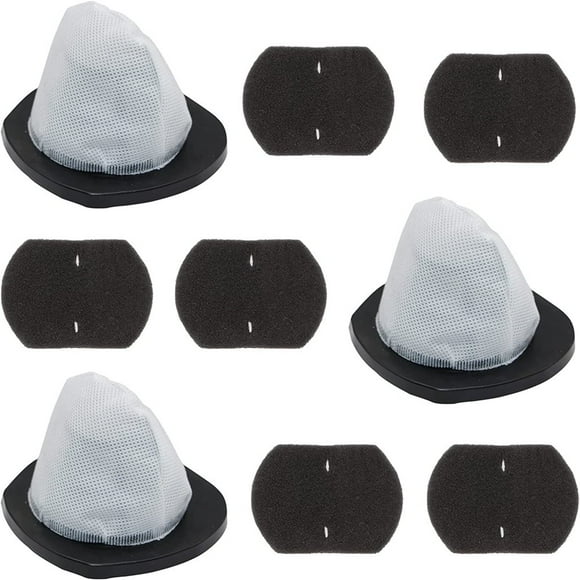 DEBGFS 3 Pack 2030 Vacuum Filter&6 Pack 2030 Foam Filter Compatible with Bissell Vacuum Cleaner Models 2030  20303  20306  20307  20309  2030H  2030V  2030X  2030Z