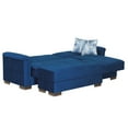 thumbnail image 2 of Ottomanson Origins Pro Upholstered Storage Ottoman, Blue, 2 of 3