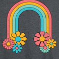 thumbnail image 3 of Instant Message - Flowers and Rainbows - Women's Racerback Tank Top, 3 of 6