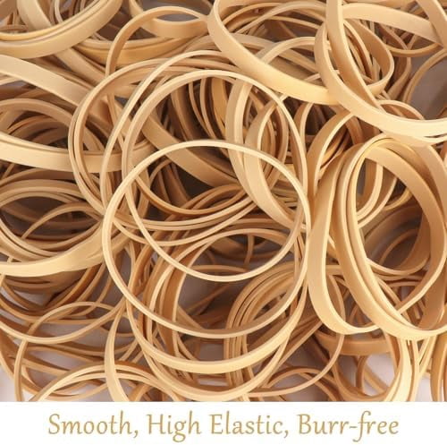 150Pcs Rubber Bands Size #64 Rubberbands Elastics Rubber Bands Office Home Supplies Thin #64 Rubber Band for Office Home Supply File Folder