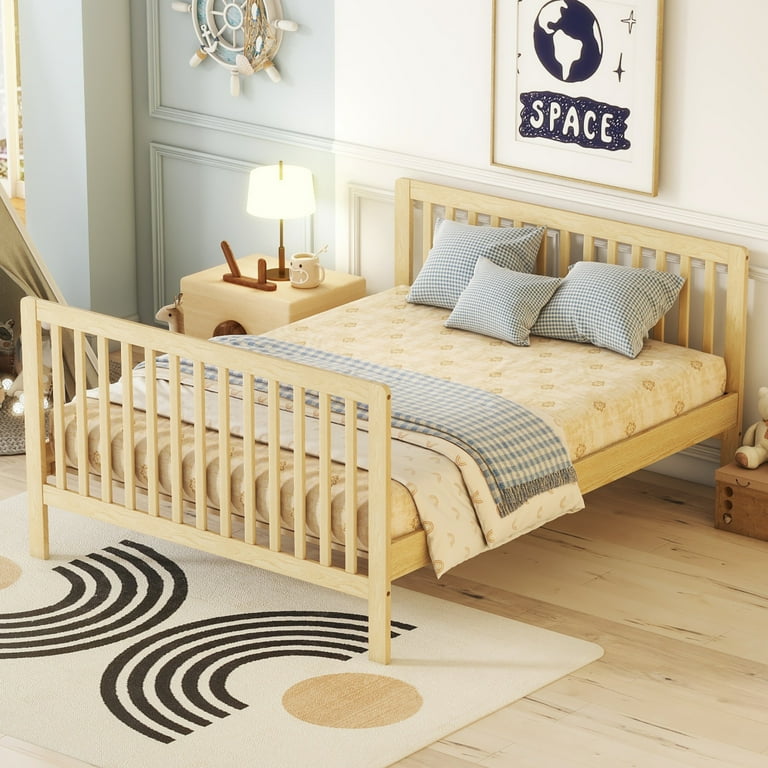 Full size bed frame for convertible crib hotsell