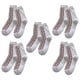 thumbnail image 1 of Calcetines de algodón para mujer, calcetines suaves para mujer por encima del tobillo, 5 pares de regalos para mujer, 1 of 5