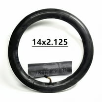 MELIVO 14 inch 14x2.125 Inner tube For Electric Bike Wheelbarrow Metal Bent Valve