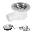 thumbnail image 2 of Drain Plug Connector Hose Adapter, Simple Installation RV Sink Drain Connector Anti Crack  for Yacht, 2 of 7