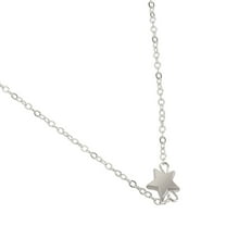 IBASETOY women's waist chain Simple Waist Chain Silver 1Pack for Beach