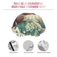 thumbnail image 3 of Kdxio Forest squirrel surreal Print Shower Cap for Women,Elastic and Reusable,Double Waterproof Layers Bathing Hat, 3 of 6