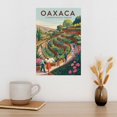 thumbnail image 3 of Vintage Retro Travel Poster Wall Art Ethnobotanical Garden Oaxaca Mexico Botanical Plants Cactus Agave Print Print Poster, 3 of 8