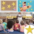 thumbnail image 4 of Star Cutouts Paper 100pcs, Double Sided Sparkling Star Shaped Decorative Paper, Star Decorations for Party Decoration, 4 of 7