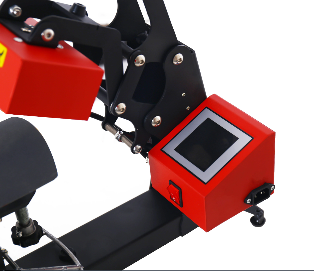 SHUOHAObrand 5.5 x 3.5 Inch Cap Hat Heat Thermal Press Transfer Pneumatic Sublimation Machine Digital