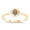 Gold-Tone, variant on Sterling Silver Engraved Bee Ring Size 4